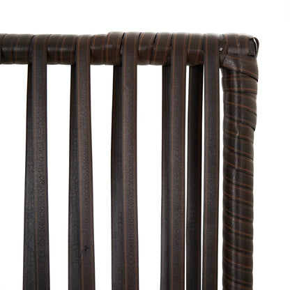 Paravent 3-tlg. Braun Poly Rattan - Pazzar.ch