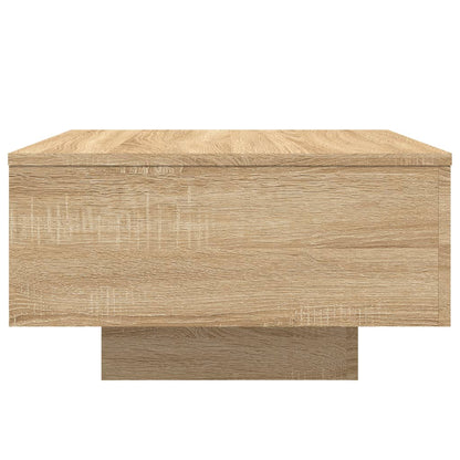 Couchtisch Sonoma-Eiche 55x55x31 cm Holzwerkstoff - Pazzar.ch