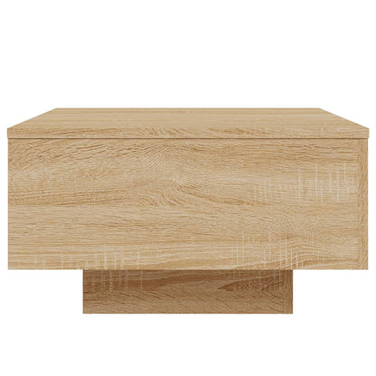 Couchtisch Sonoma-Eiche 55x55x31 cm Holzwerkstoff - Pazzar.ch