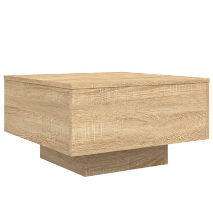 Couchtisch Sonoma-Eiche 55x55x31 cm Holzwerkstoff - Pazzar.ch