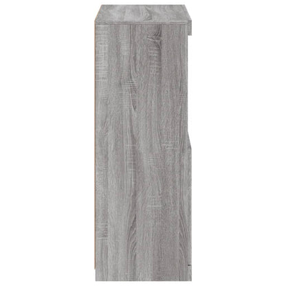 Sideboard mit LED-Leuchten Grau Sonoma 60,5x37x100 cm - Pazzar.ch