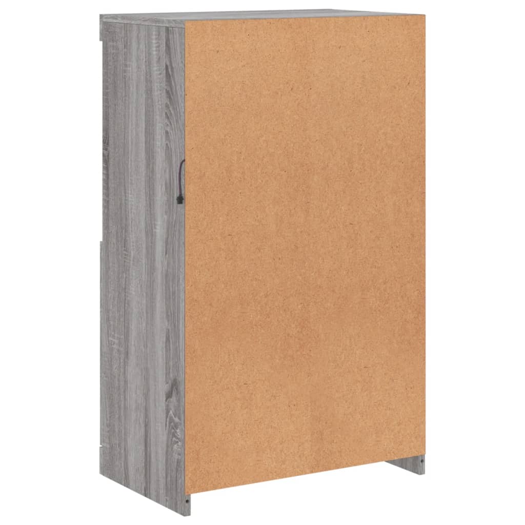 Sideboard mit LED-Leuchten Grau Sonoma 60,5x37x100 cm - Pazzar.ch