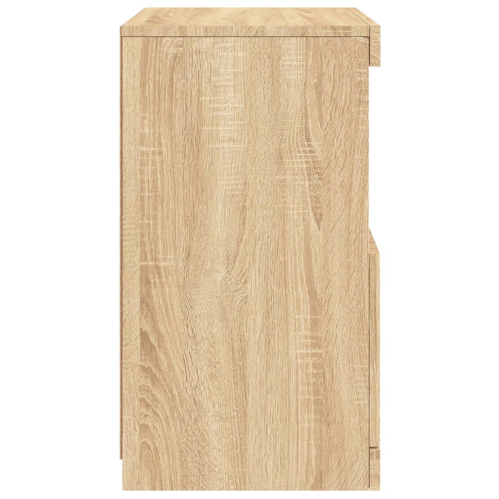 Sideboard mit LED-Leuchten Sonoma-Eiche 41x37x67 cm - Pazzar.ch