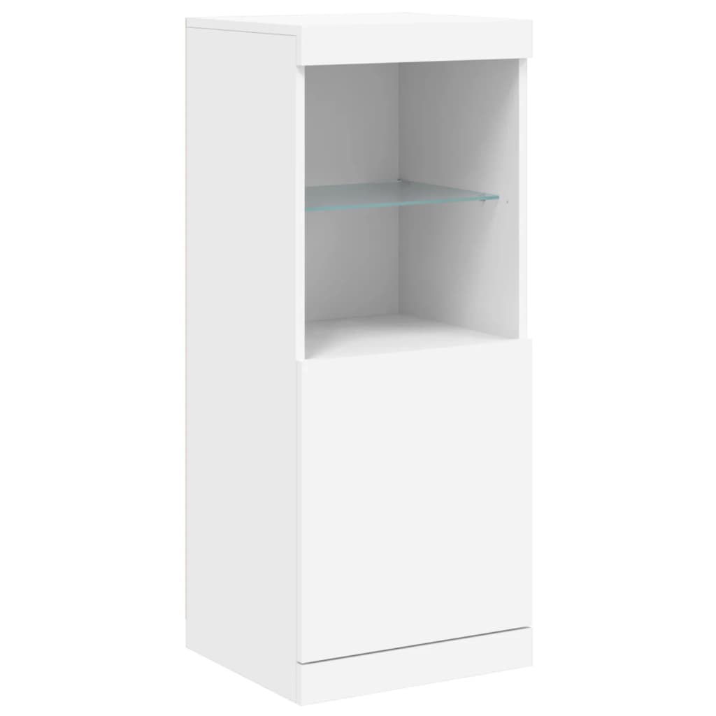Sideboard mit LED-Beleuchtung Weiß 41x37x100 cm - Pazzar.ch