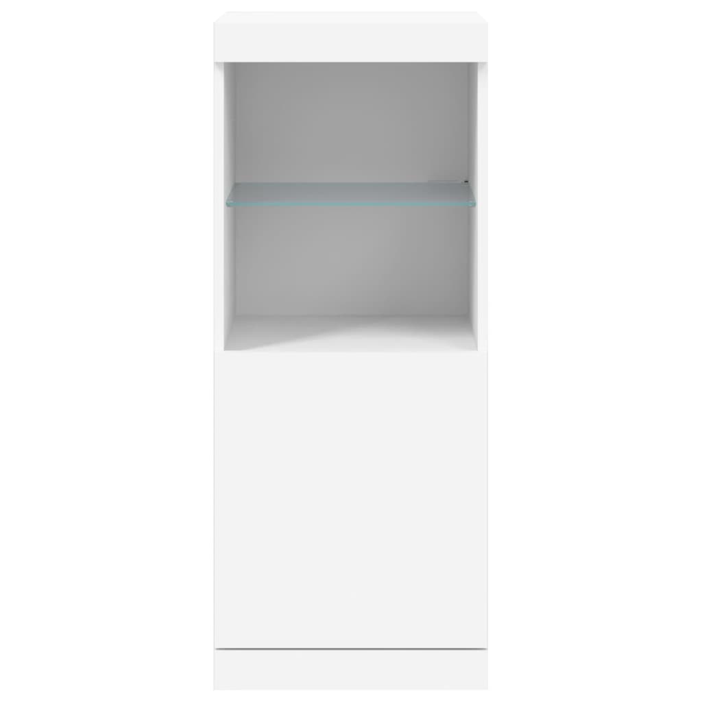 Sideboard mit LED-Beleuchtung Weiß 41x37x100 cm - Pazzar.ch