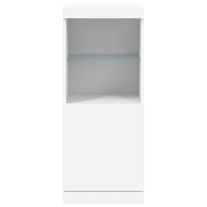 Sideboard mit LED-Beleuchtung Weiß 41x37x100 cm - Pazzar.ch