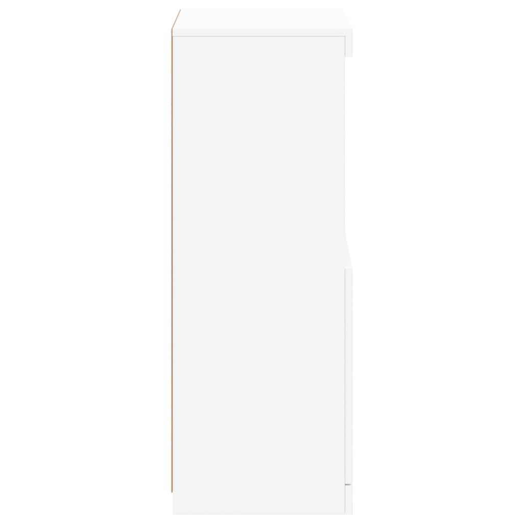 Sideboard mit LED-Beleuchtung Weiß 41x37x100 cm - Pazzar.ch