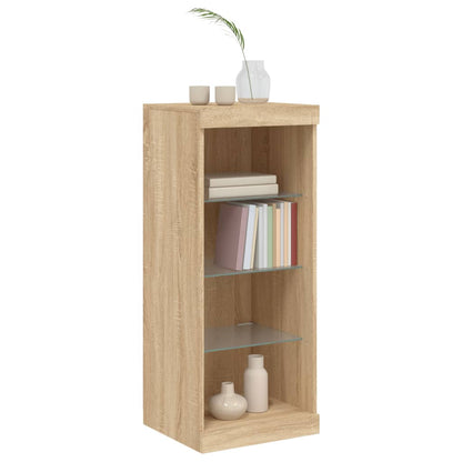 Sideboard mit LED-Leuchten Sonoma-Eiche 41x37x100 cm - Pazzar.ch
