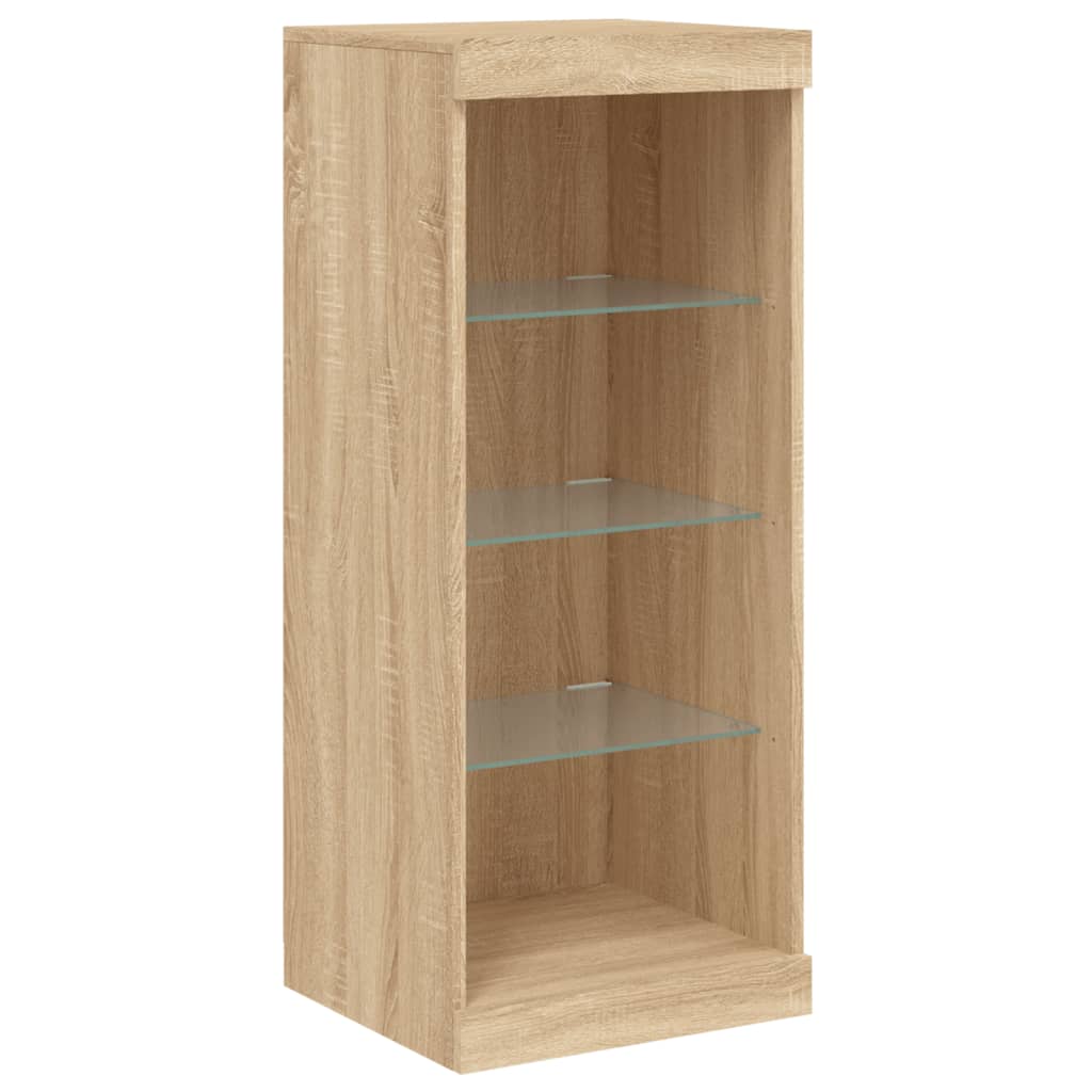 Sideboard mit LED-Leuchten Sonoma-Eiche 41x37x100 cm - Pazzar.ch