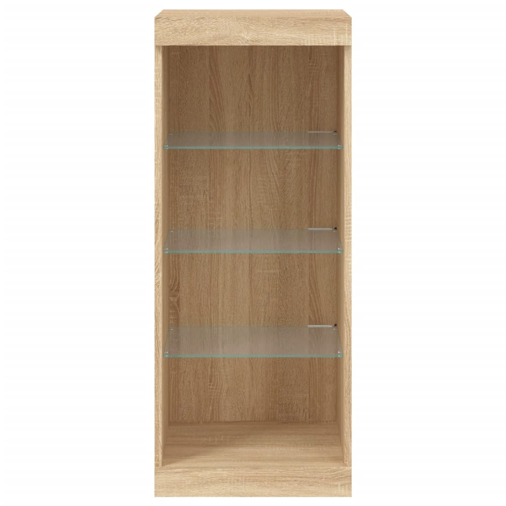 Sideboard mit LED-Leuchten Sonoma-Eiche 41x37x100 cm - Pazzar.ch