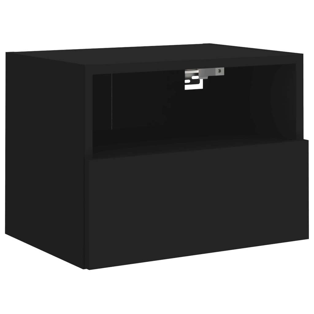TV-Wandschrank Schwarz 40x30x30 cm Holzwerkstoff - Pazzar.ch