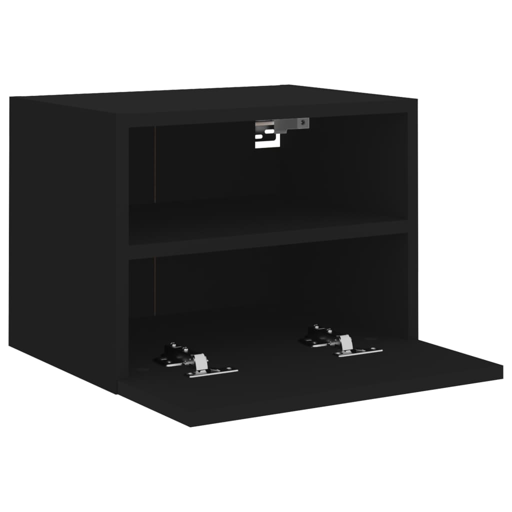 TV-Wandschrank Schwarz 40x30x30 cm Holzwerkstoff - Pazzar.ch