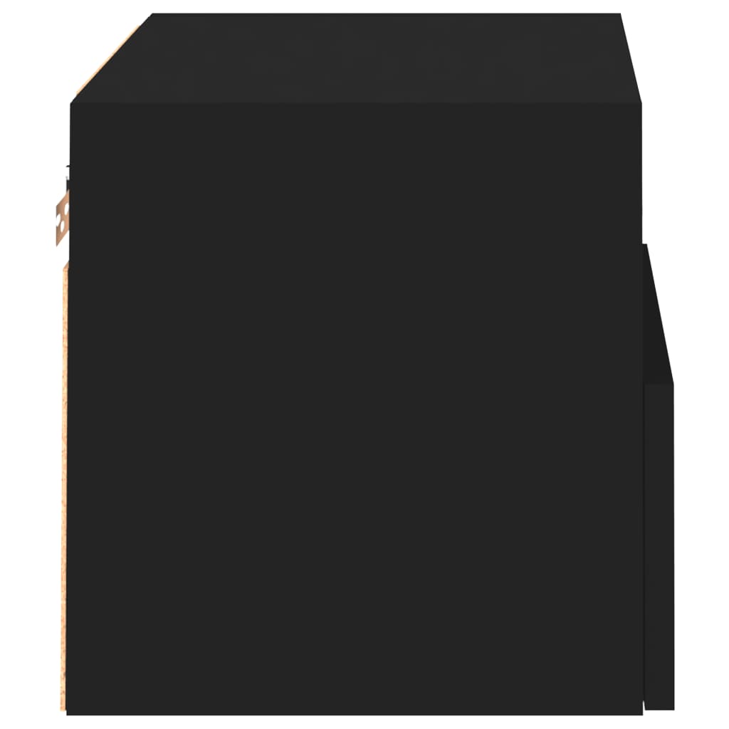 TV-Wandschrank Schwarz 40x30x30 cm Holzwerkstoff - Pazzar.ch