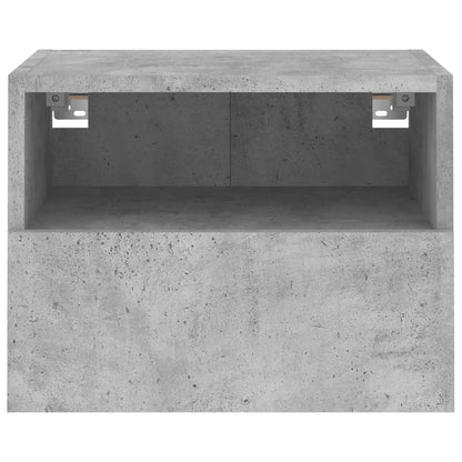TV-Wandschrank Betongrau 40x30x30 cm Holzwerkstoff - Pazzar.ch