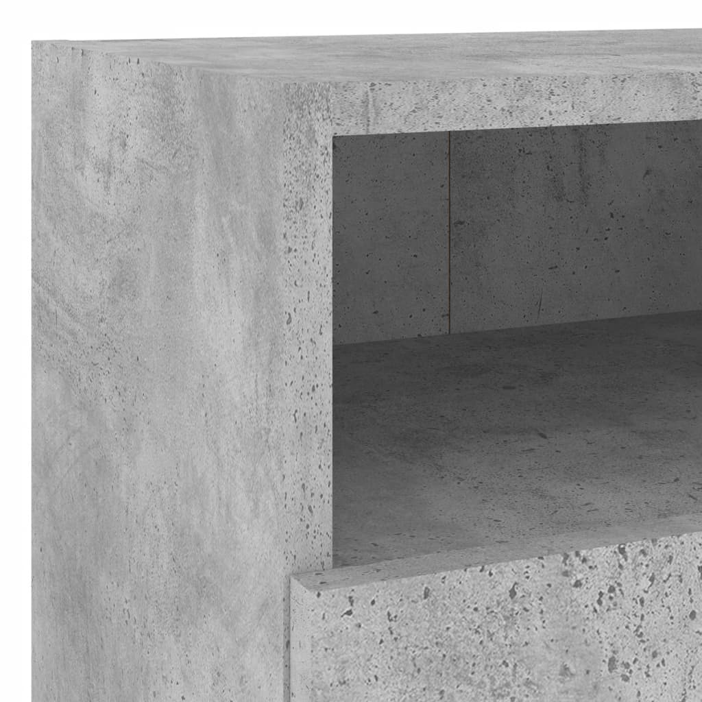 TV-Wandschrank Betongrau 40x30x30 cm Holzwerkstoff - Pazzar.ch