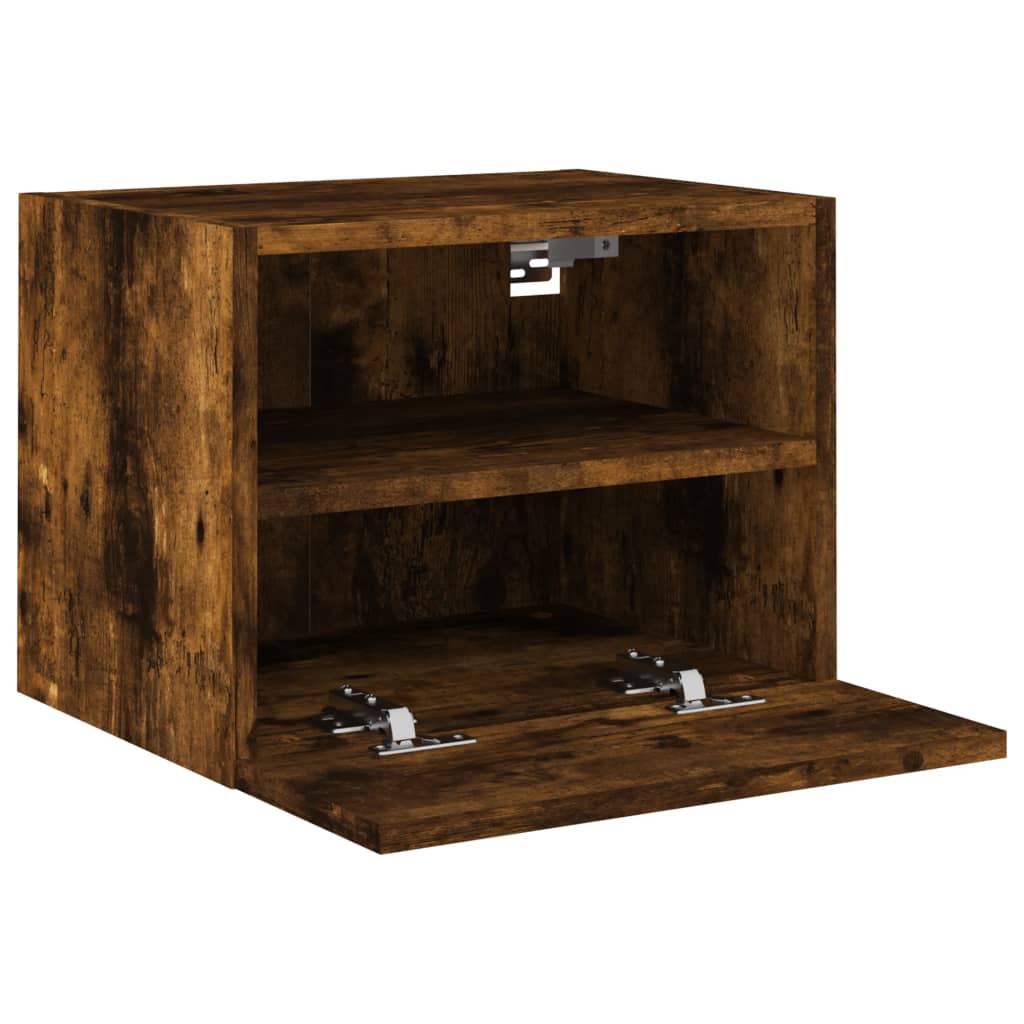 TV-Wandschrank Räuchereiche 40x30x30 cm Holzwerkstoff - Pazzar.ch