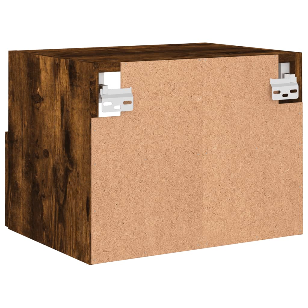 TV-Wandschränke 2 Stk. Räuchereiche 40x30x30 cm Holzwerkstoff - Pazzar.ch