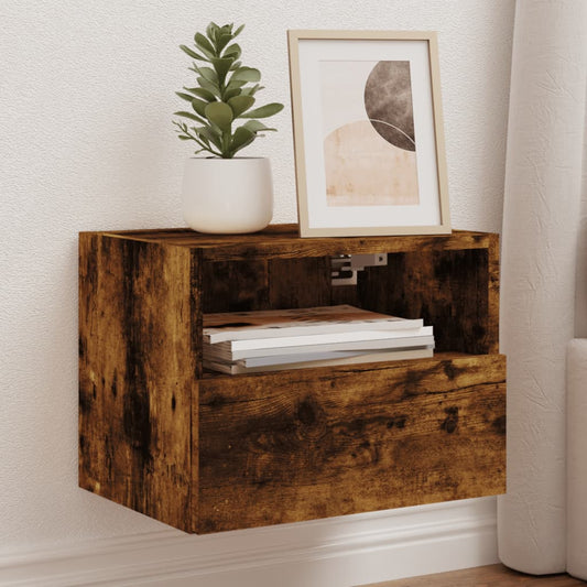 TV-Wandschränke 2 Stk. Räuchereiche 40x30x30 cm Holzwerkstoff - Pazzar.ch