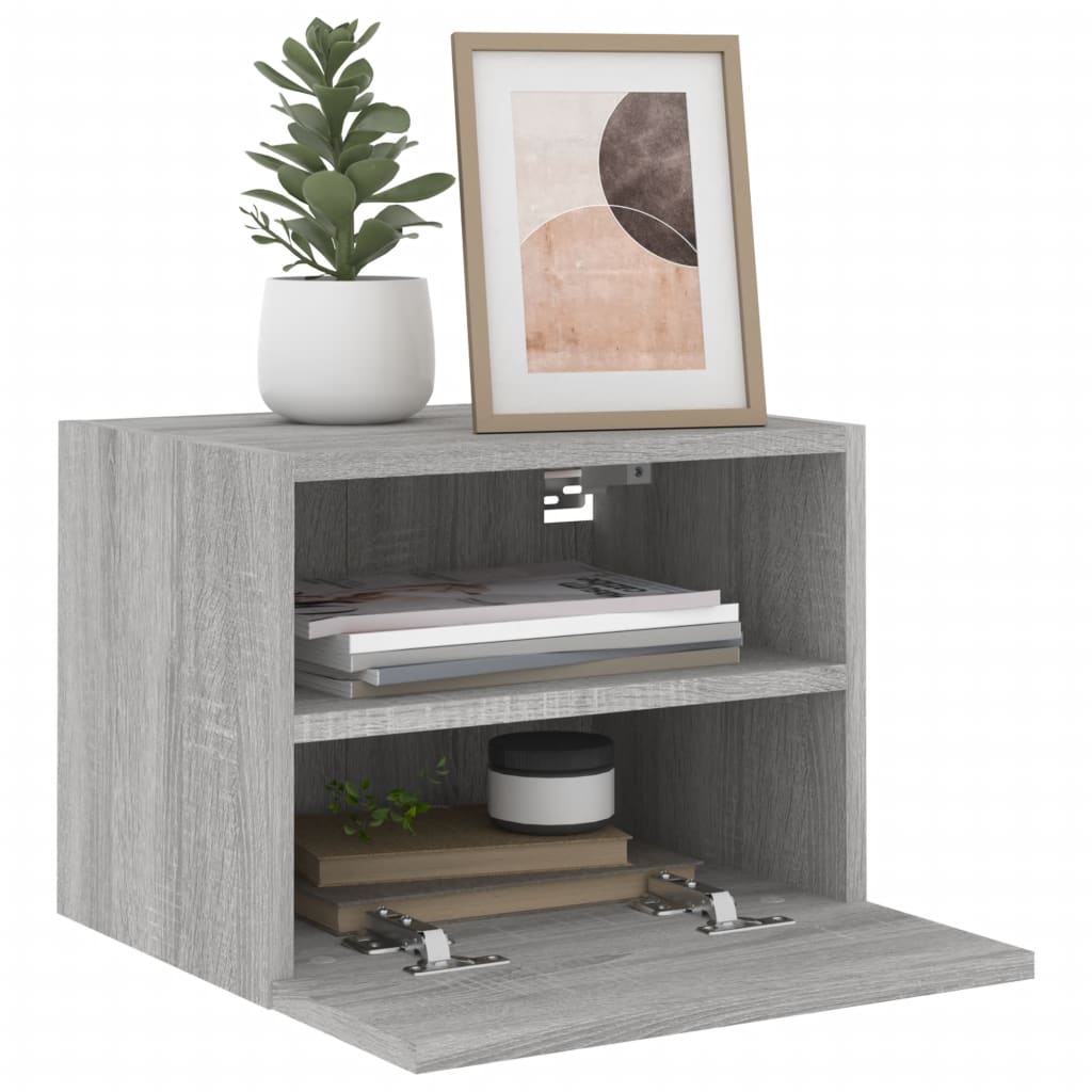 TV-Wandschrank Grau Sonoma 40x30x30 cm Holzwerkstoff - Pazzar.ch
