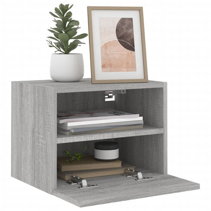 TV-Wandschrank Grau Sonoma 40x30x30 cm Holzwerkstoff - Pazzar.ch