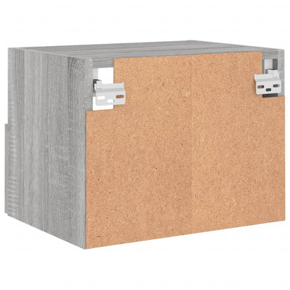 TV-Wandschränke 2 Stk. Grau Sonoma 40x30x30 cm Holzwerkstoff - Pazzar.ch