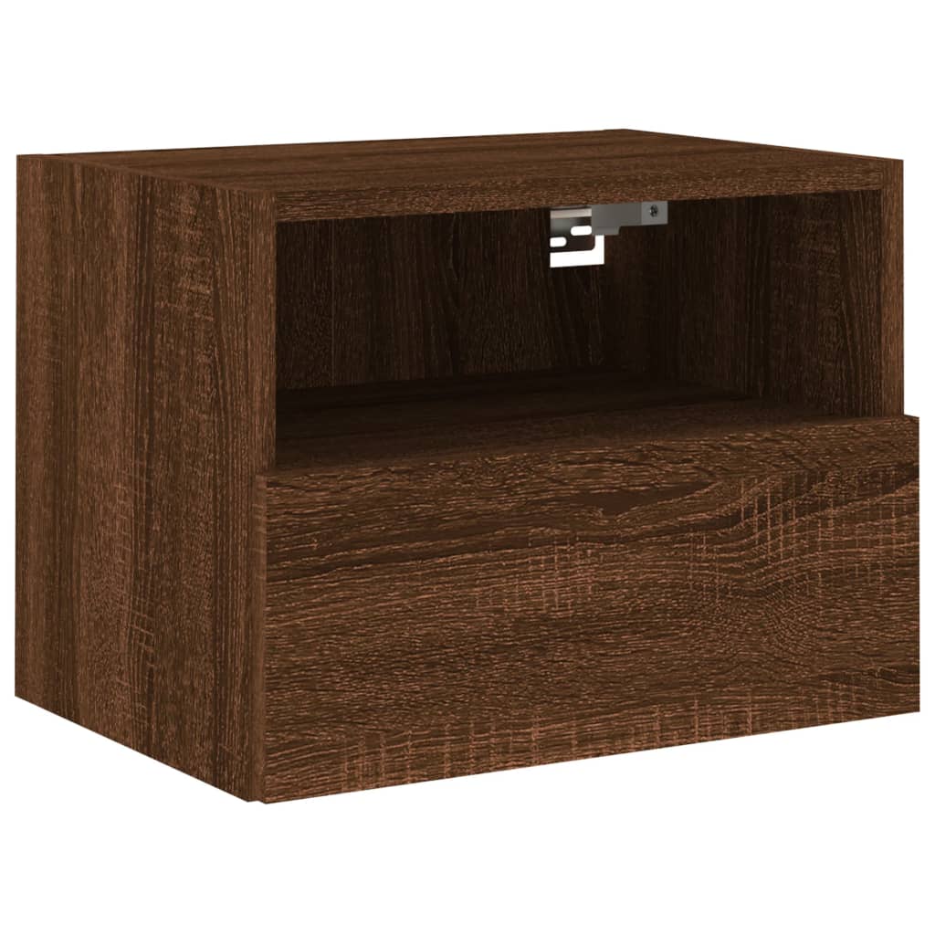 TV-Wandschrank Braun Eiche-Optik 40x30x30 cm Holzwerkstoff - Pazzar.ch
