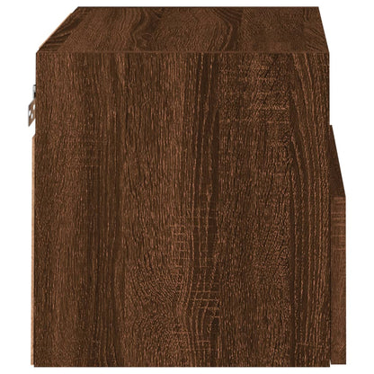 TV-Wandschrank Braun Eiche-Optik 40x30x30 cm Holzwerkstoff - Pazzar.ch
