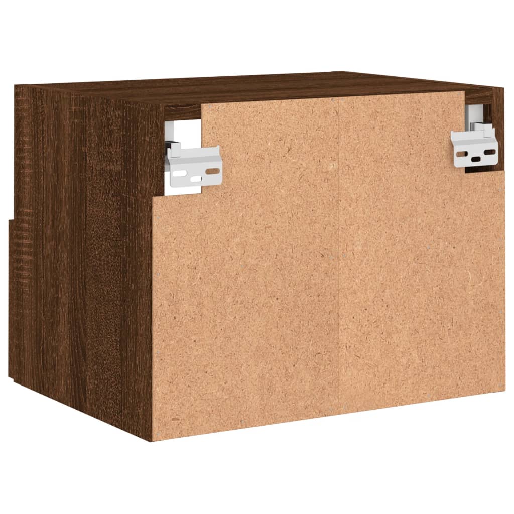 TV-Wandschrank Braun Eiche-Optik 40x30x30 cm Holzwerkstoff - Pazzar.ch