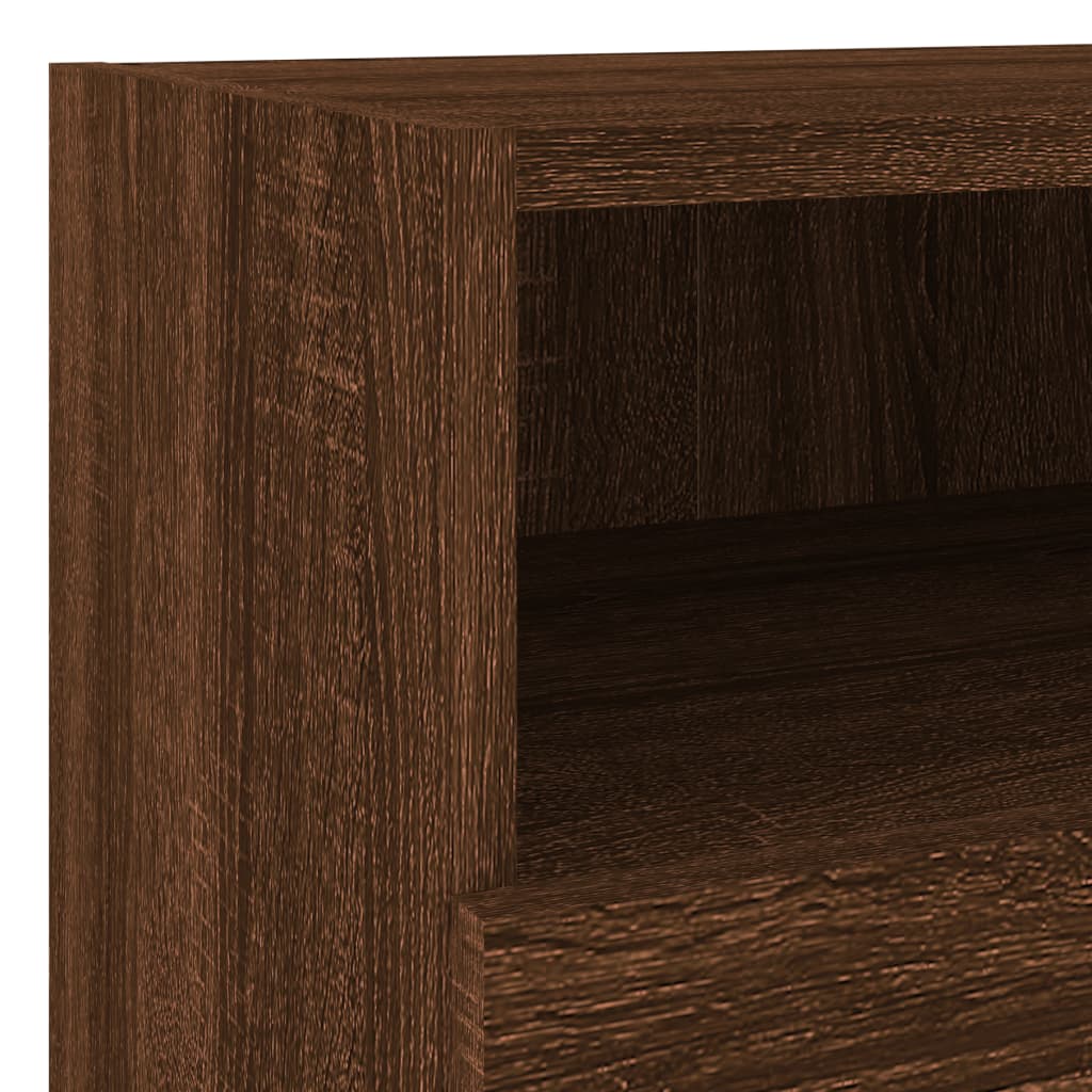 TV-Wandschrank Braun Eiche-Optik 40x30x30 cm Holzwerkstoff - Pazzar.ch