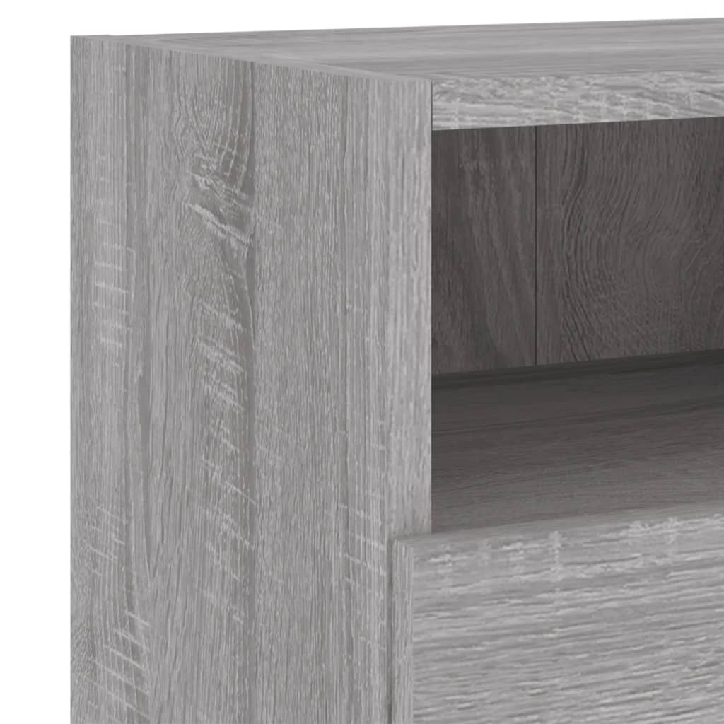 TV-Wandschrank Grau Sonoma 60x30x30 cm Holzwerkstoff - Pazzar.ch