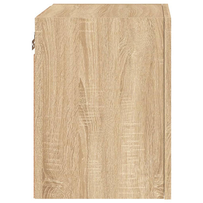 TV-Wandschränke 2 Stk. Sonoma-Eiche 40,5x30x40 cm Holzwerkstoff - Pazzar.ch