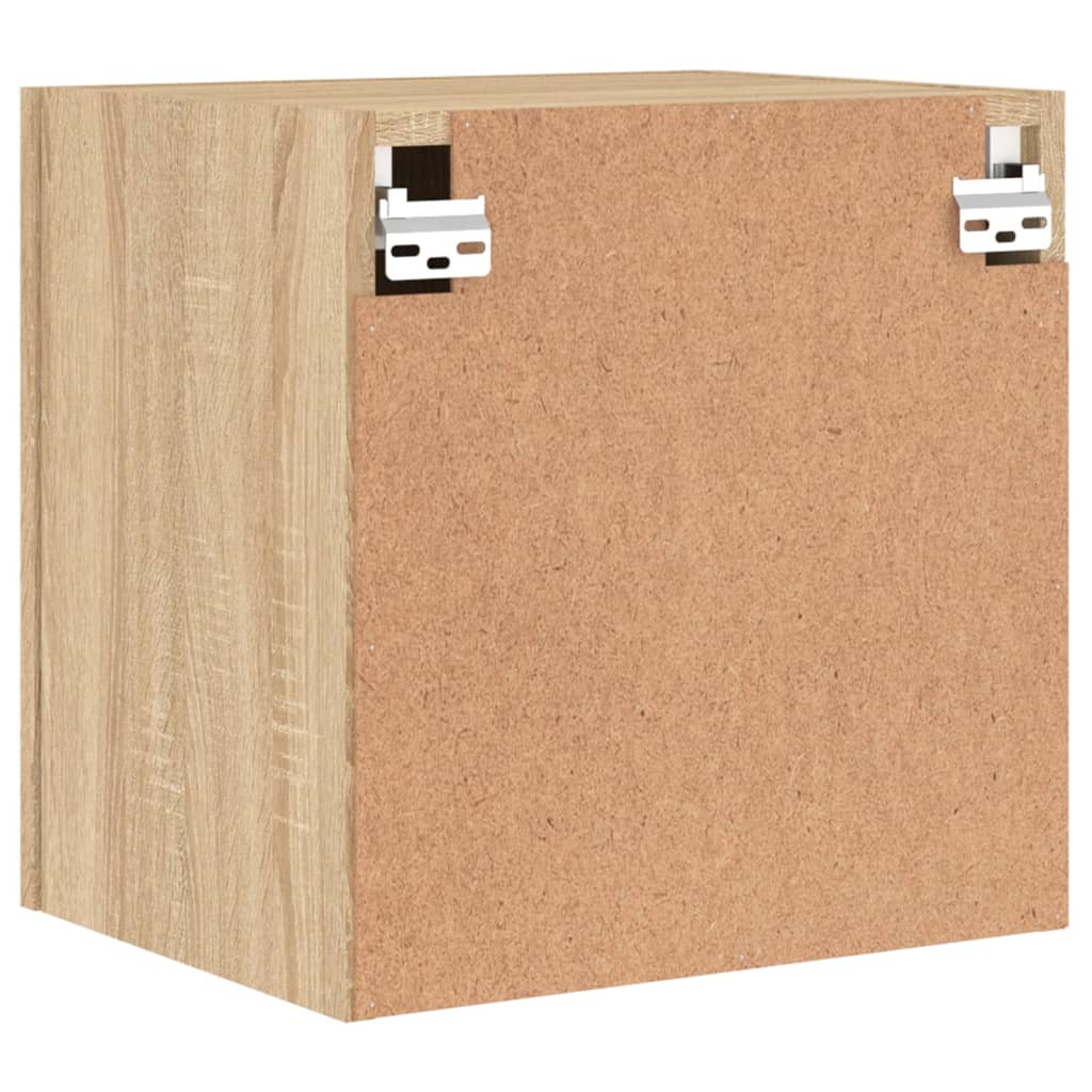 TV-Wandschränke 2 Stk. Sonoma-Eiche 40,5x30x40 cm Holzwerkstoff - Pazzar.ch