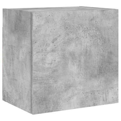 TV-Wandschränke 2 Stk. Betongrau 40,5x30x40 cm Holzwerkstoff - Pazzar.ch