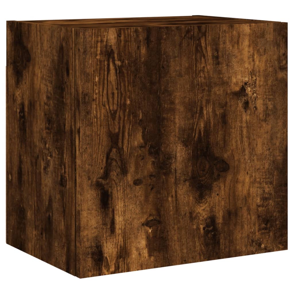 TV-Wandschränke 2 Stk. Räuchereiche 40,5x30x40 cm Holzwerkstoff - Pazzar.ch