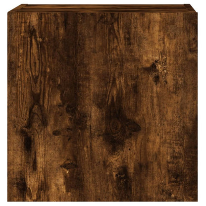 TV-Wandschränke 2 Stk. Räuchereiche 40,5x30x40 cm Holzwerkstoff - Pazzar.ch