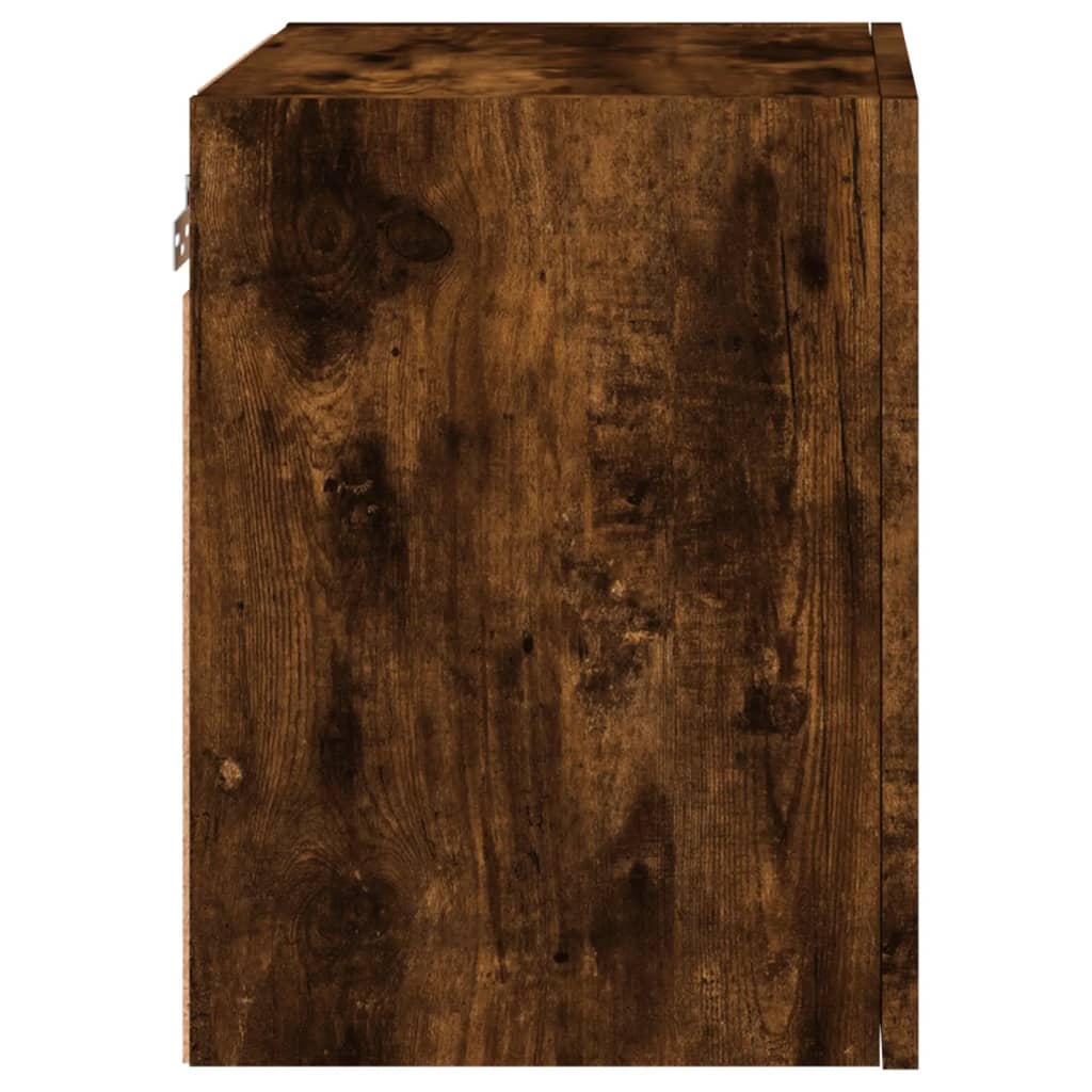 TV-Wandschränke 2 Stk. Räuchereiche 40,5x30x40 cm Holzwerkstoff - Pazzar.ch