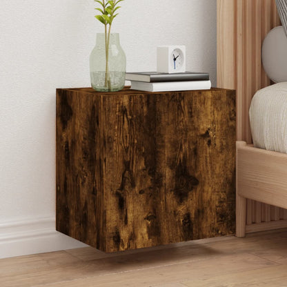 TV-Wandschränke 2 Stk. Räuchereiche 40,5x30x40 cm Holzwerkstoff - Pazzar.ch