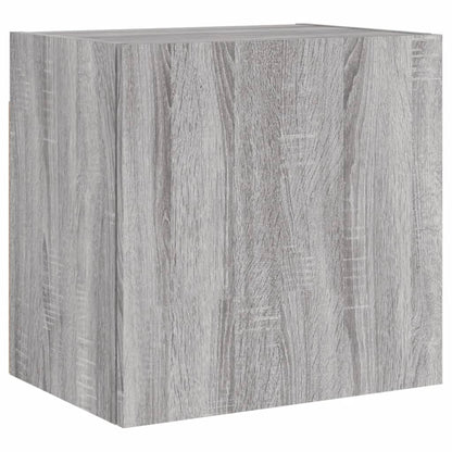TV-Wandschränke 2 Stk. Grau Sonoma 40,5x30x40 cmm Holzwerkstoff - Pazzar.ch