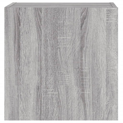 TV-Wandschränke 2 Stk. Grau Sonoma 40,5x30x40 cmm Holzwerkstoff - Pazzar.ch