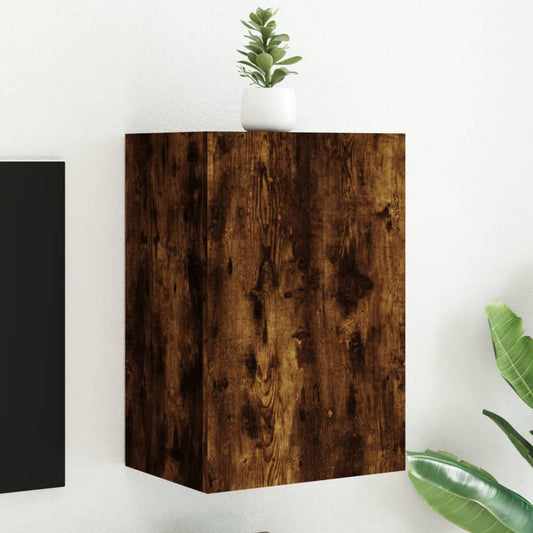 TV-Wandschrank Räuchereiche 40,5x30x60 cm Holzwerkstoff - Pazzar.ch