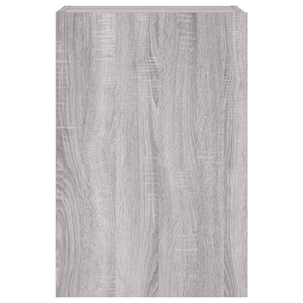 TV-Wandschrank Grau Sonoma 40,5x30x60 cm Holzwerkstoff - Pazzar.ch