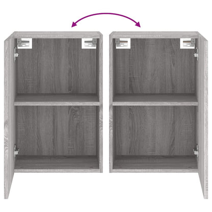 TV-Wandschrank Grau Sonoma 40,5x30x60 cm Holzwerkstoff - Pazzar.ch