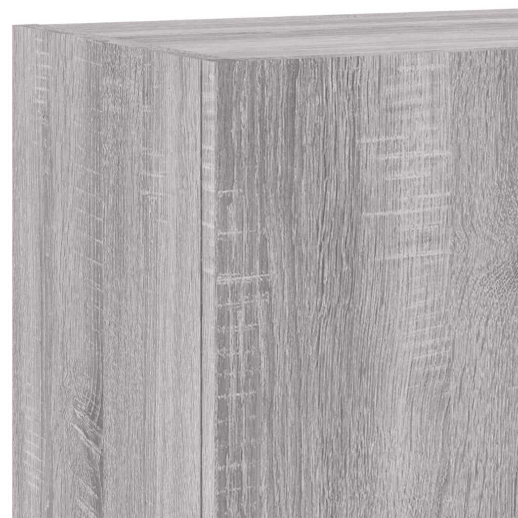 TV-Wandschrank Grau Sonoma 40,5x30x60 cm Holzwerkstoff - Pazzar.ch
