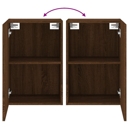 TV-Wandschrank Braun Eiche-Optik 40,5x30x60 cm Holzwerkstoff - Pazzar.ch