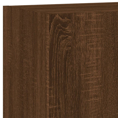 TV-Wandschrank Braun Eiche-Optik 40,5x30x60 cm Holzwerkstoff - Pazzar.ch