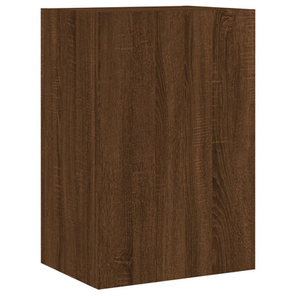 TV-Wandschränke 2 Stk. Braun Eiche-Optik 40,5x30x60 cm - Pazzar.ch