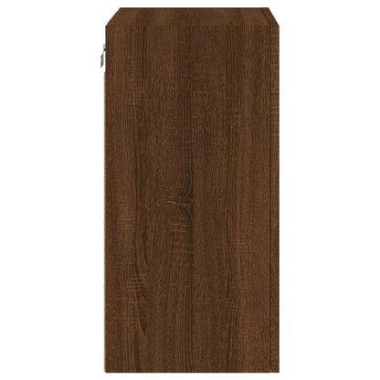 TV-Wandschränke 2 Stk. Braun Eiche-Optik 40,5x30x60 cm - Pazzar.ch