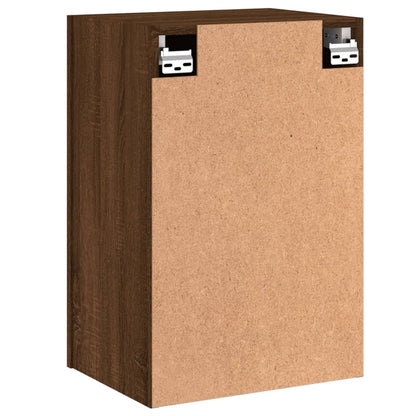 TV-Wandschränke 2 Stk. Braun Eiche-Optik 40,5x30x60 cm - Pazzar.ch
