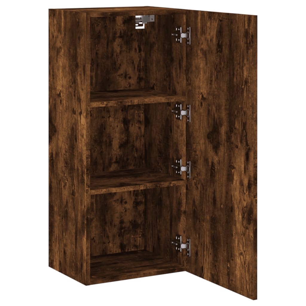 TV-Wandschrank Räuchereiche 40,5x30x90 cm Holzwerkstoff - Pazzar.ch