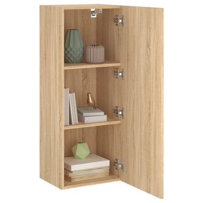 TV-Wandschrank Sonoma-Eiche 40,5x30x102 cm Holzwerkstoff - Pazzar.ch